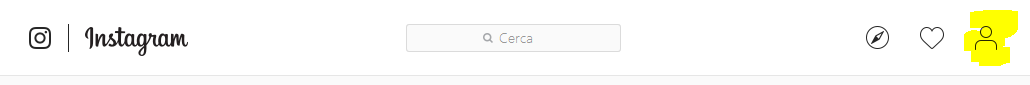 Accesso profilo Instagram