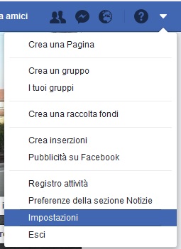 Impostazioni di Facebook Impostazioni di Facebook